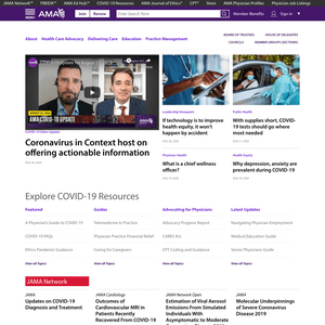 American Medical Association website